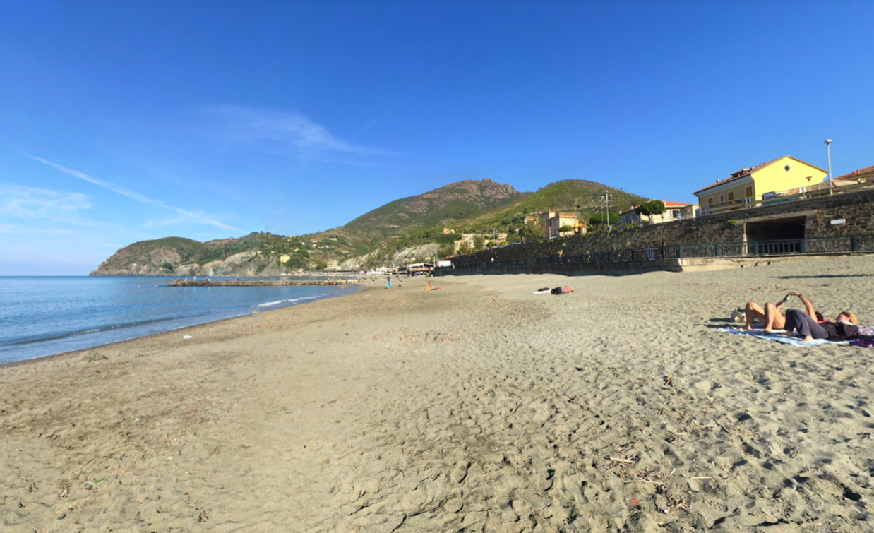 sandy beach Levanto